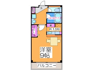 エスポワールの物件間取画像